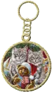 kitten keyring