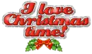 I love christmas time