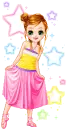 pastel stars doll