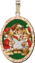 christmas bears charm