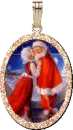 santa and mrs claus charm