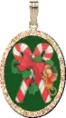 candy canes charm