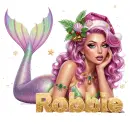 Christmas mermaid Robbie