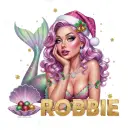 Christmas mermaid Robbie