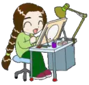 drawing doll