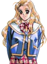 blonde school girl