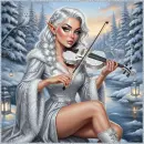 Beautiful Winter Elf