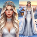 Beautiful winter queen #4