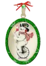 snowman charm
