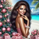 Beautiful Christmas Girl