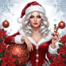 Santa Woman
