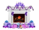 christmas fireplace