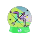 Sagittarius snow globe