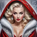 christmas woman