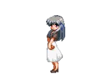 girl in white dress