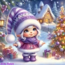 Cute Christmas girl #3