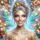 Beautiful Christmas Fairy
