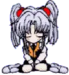 sleeping anime woman
