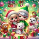 Have a Fun Christmas Hugs Robbie