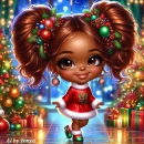 Cute little Christmas girl #3