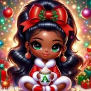 Little Christmas girl (A) Andrea