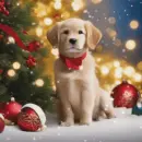 christmas puppy