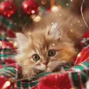 christmas kitty