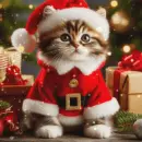 christmas kitty