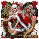 Christmas woman