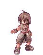 anime girl kicking