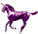 running unicorn
