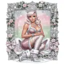 Beautiful Winter Princess