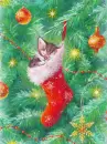 christmas kitty
