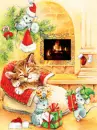 christmas kitty