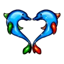 dolphin heart