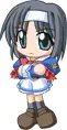 happy anime girl