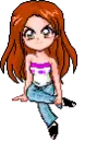 sitting girl