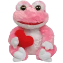 Lovie the valentine frog