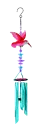 hummingbird wind chime