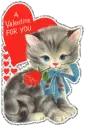 valentine kitty