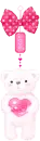 teddy bear keychain