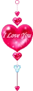 heart keychain