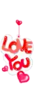 love you keychain