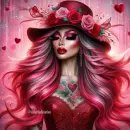 Valentine's woman