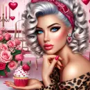 Valentine's woman