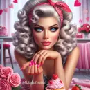 Valentine's woman