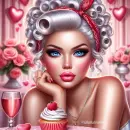 Valentine's woman