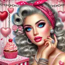 Valentine's woman
