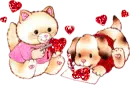 valentine animals