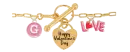 valentine bracelet - Miss G
